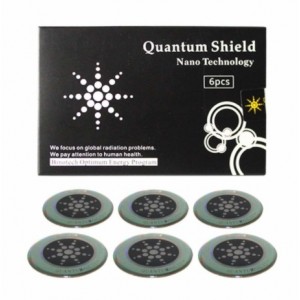 Quantum Shield- EMF 手機防輻射貼 (六件裝)